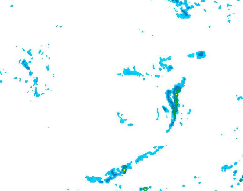 GDPS precipitation 084 hour forecast chart for Canada based on 2026/09/28 1200Z data