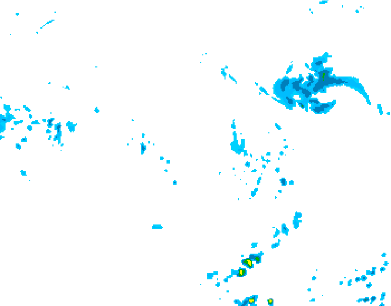GDPS precipitation 108 hour forecast chart for Canada based on 2026/09/28 1200Z data