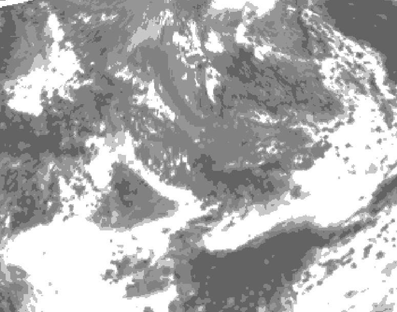 GDPS total cloud 156 hour forecast chart for Canada based on 2026/09/28 0000Z data