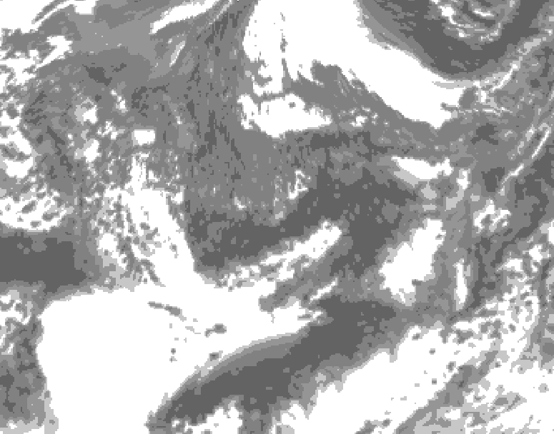 GDPS total cloud 060 hour forecast chart for Canada based on 2026/09/28 1200Z data