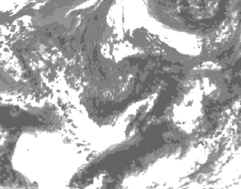 GDPS total cloud 066 hour forecast chart for Canada based on 2026/09/28 1200Z data