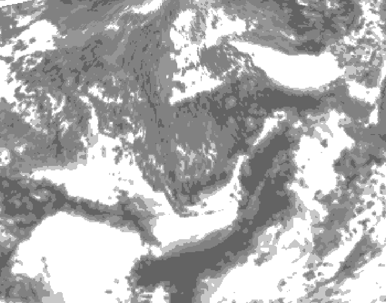 GDPS total cloud 078 hour forecast chart for Canada based on 2026/09/28 1200Z data