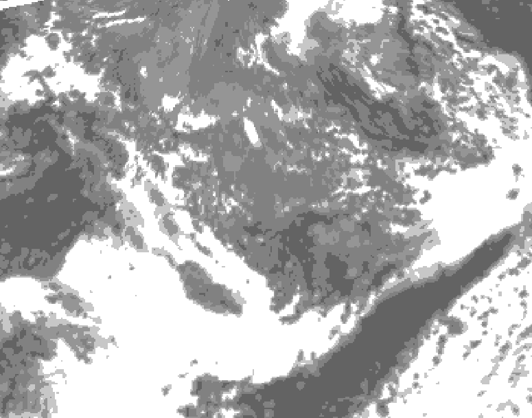 GDPS total cloud 144 hour forecast chart for Canada based on 2026/09/28 1200Z data