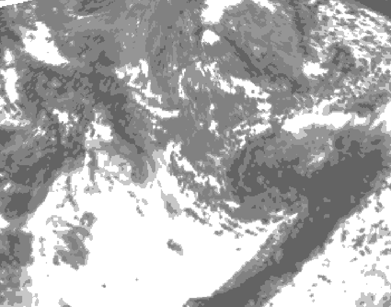 GDPS total cloud 162 hour forecast chart for Canada based on 2026/09/28 1200Z data