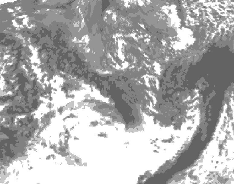 GDPS total cloud 186 hour forecast chart for Canada based on 2026/09/28 1200Z data