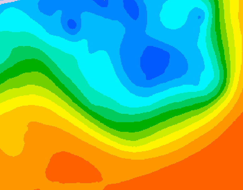 GDPS 500 millibar geopotential height 120 hour forecast chart for Canada based on 2026/09/29 0000Z data