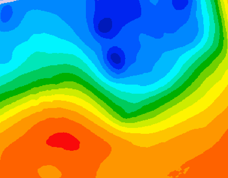 GDPS 500 millibar geopotential height 216 hour forecast chart for Canada based on 2026/09/29 1200Z data