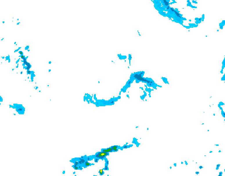 GDPS precipitation 048 hour forecast chart for Canada based on 2026/09/29 0000Z data
