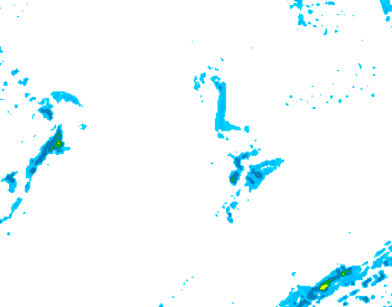 GDPS precipitation 228 hour forecast chart for Canada based on 2026/09/29 0000Z data