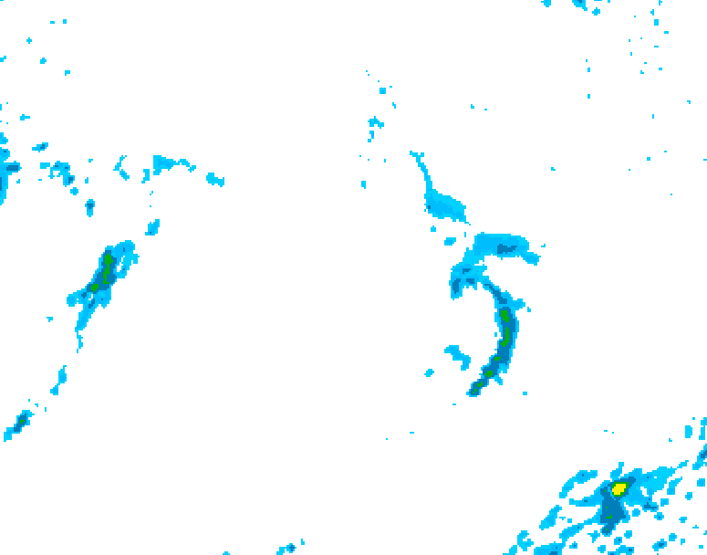 GDPS precipitation 240 hour forecast chart for Canada based on 2026/09/29 0000Z data