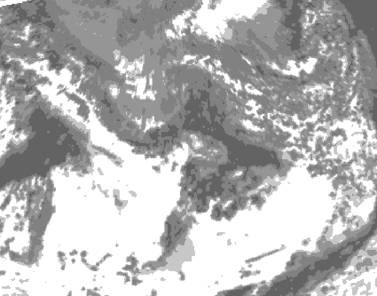 GDPS total cloud 216 hour forecast chart for Canada based on 2026/09/29 0000Z data