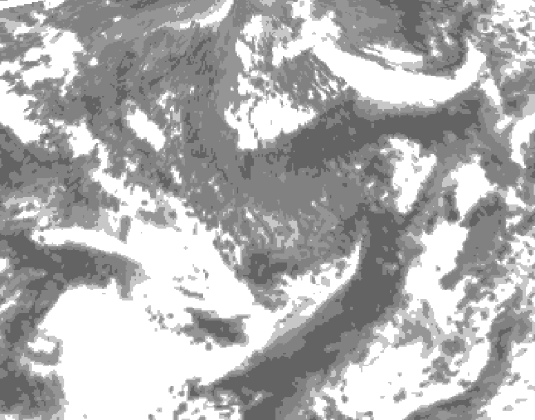 GDPS total cloud 060 hour forecast chart for Canada based on 2026/09/29 1200Z data