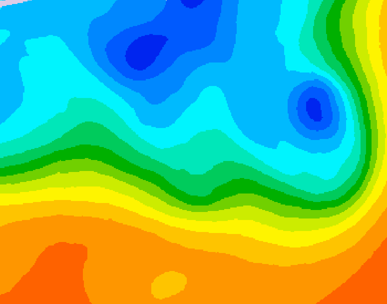 GDPS 500 millibar geopotential height 174 hour forecast chart for Canada based on 2026/09/30 0000Z data