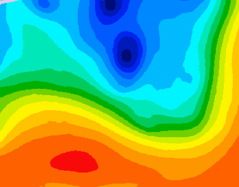 GDPS 500 millibar geopotential height 234 hour forecast chart for Canada based on 2026/09/30 0000Z data