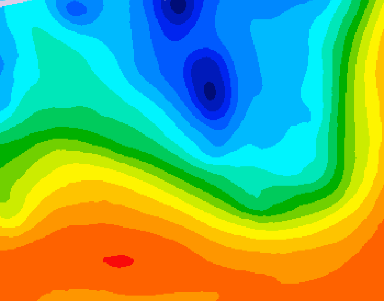 GDPS 500 millibar geopotential height 240 hour forecast chart for Canada based on 2026/09/30 0000Z data