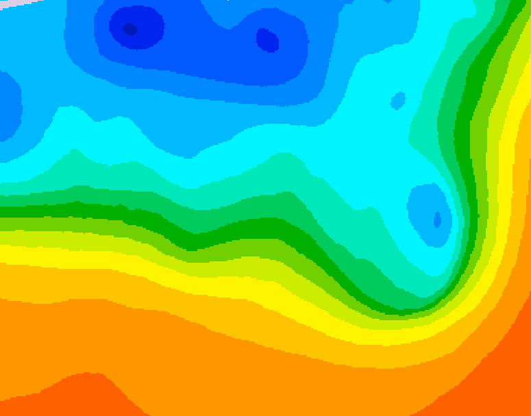 GDPS 500 millibar geopotential height 144 hour forecast chart for Canada based on 2026/09/30 1200Z data