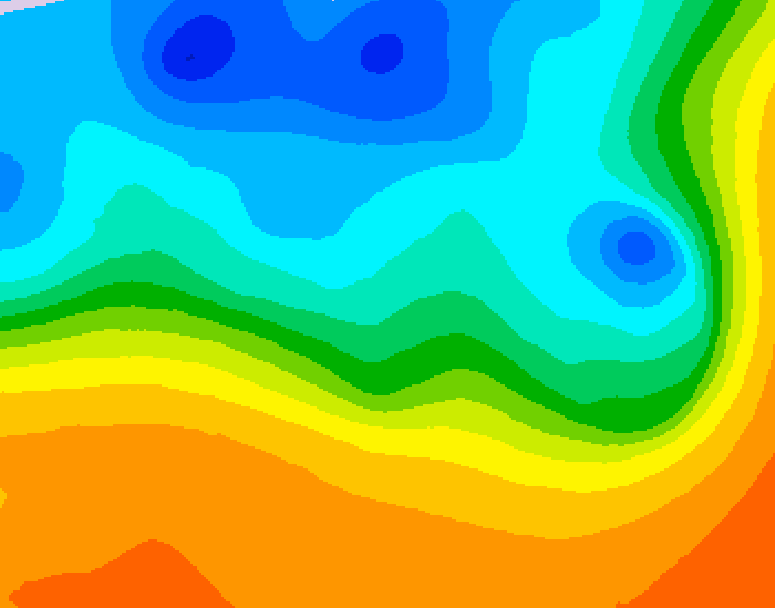 GDPS 500 millibar geopotential height 156 hour forecast chart for Canada based on 2026/09/30 1200Z data