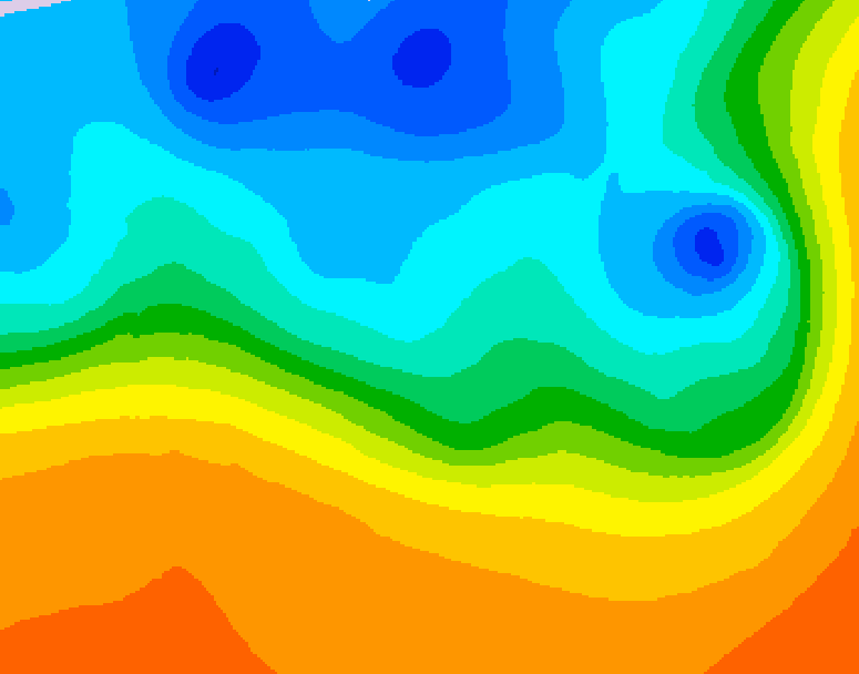 GDPS 500 millibar geopotential height 162 hour forecast chart for Canada based on 2026/09/30 1200Z data