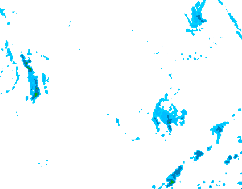 GDPS precipitation 120 hour forecast chart for Canada based on 2026/09/30 0000Z data