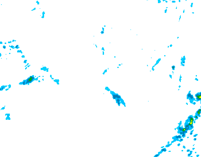 GDPS precipitation 228 hour forecast chart for Canada based on 2026/09/30 0000Z data