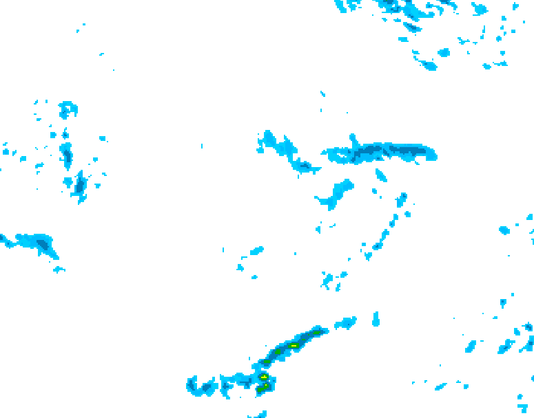 GDPS precipitation 024 hour forecast chart for Canada based on 2026/09/30 1200Z data