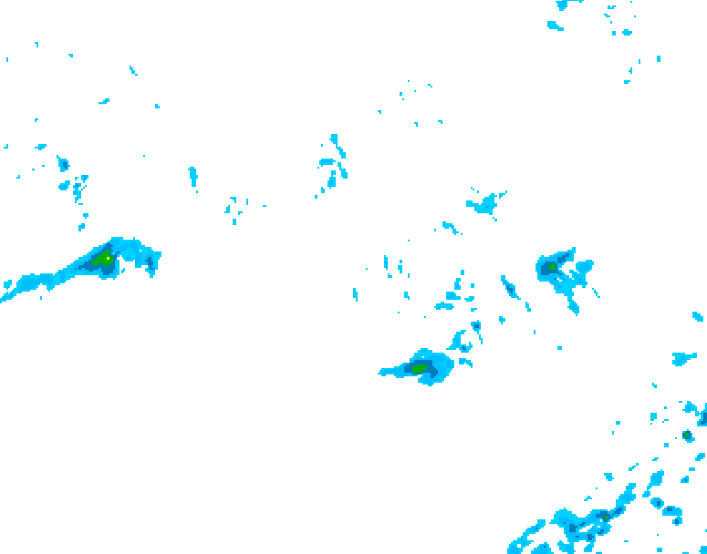 GDPS precipitation 210 hour forecast chart for Canada based on 2026/09/30 1200Z data