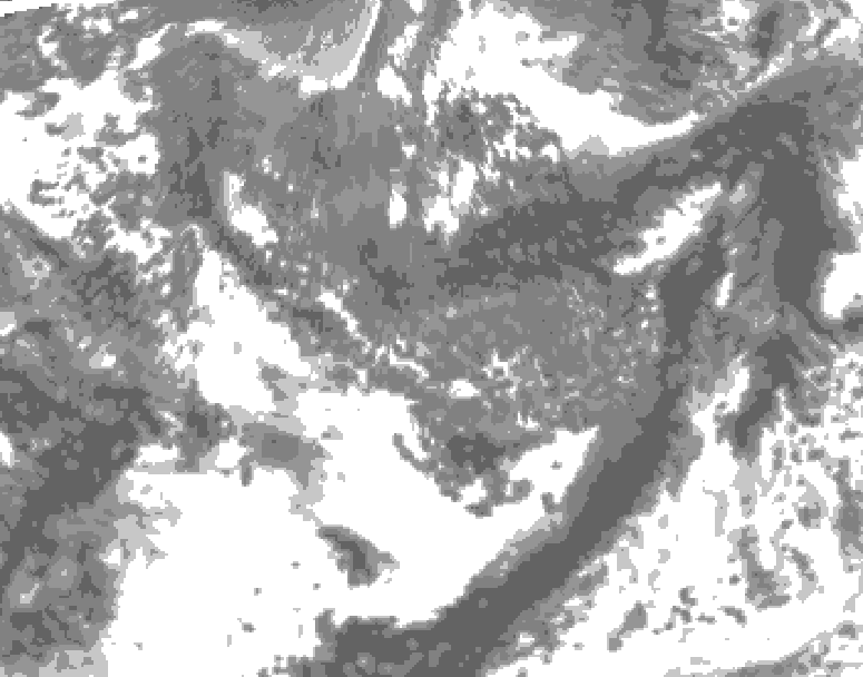 GDPS total cloud 060 hour forecast chart for Canada based on 2026/09/30 0000Z data