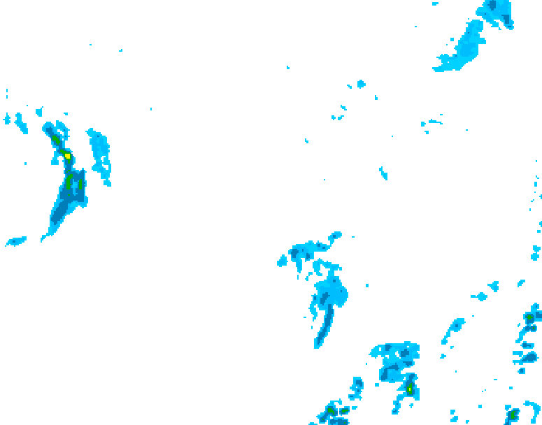 GDPS precipitation 084 hour forecast chart for Canada based on 2026/10/01 0000Z data