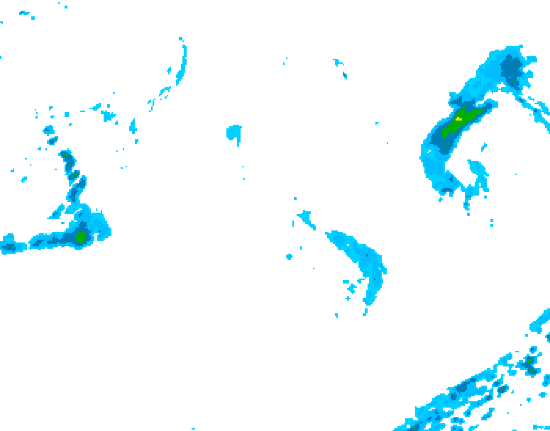 GDPS precipitation 144 hour forecast chart for Canada based on 2026/10/01 1200Z data
