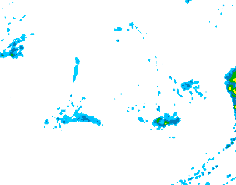 GDPS precipitation 192 hour forecast chart for Canada based on 2026/10/02 0000Z data
