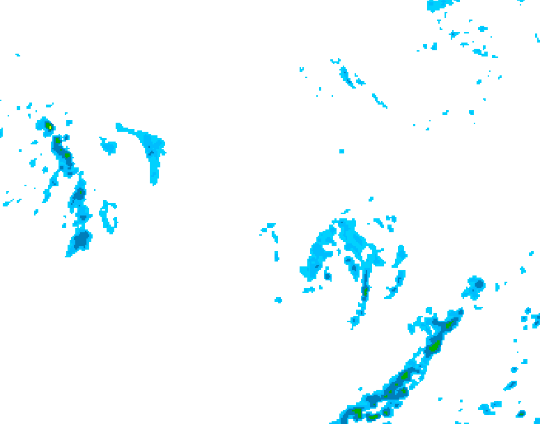 GDPS precipitation 060 hour forecast chart for Canada based on 2026/10/02 1200Z data