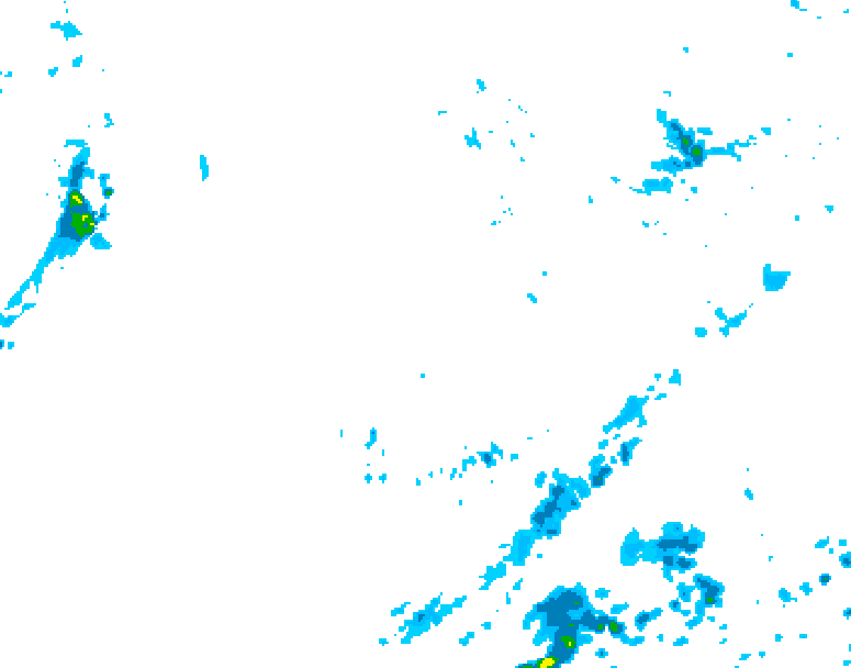 GDPS precipitation 240 hour forecast chart for Canada based on 2026/10/03 0000Z data