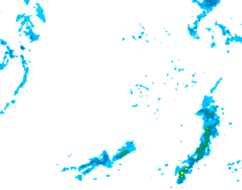 GDPS precipitation 234 hour forecast chart for Canada based on 2026/10/03 1200Z data
