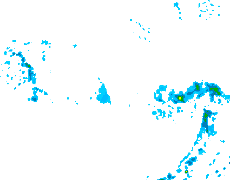 GDPS precipitation 048 hour forecast chart for Canada based on 2026/10/04 0000Z data