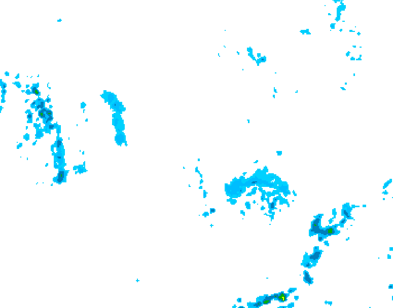 GDPS precipitation 012 hour forecast chart for Canada based on 2026/10/04 1200Z data