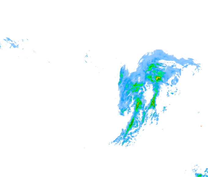 Weather radar data valid at 2026/10/04 06:54 UTC