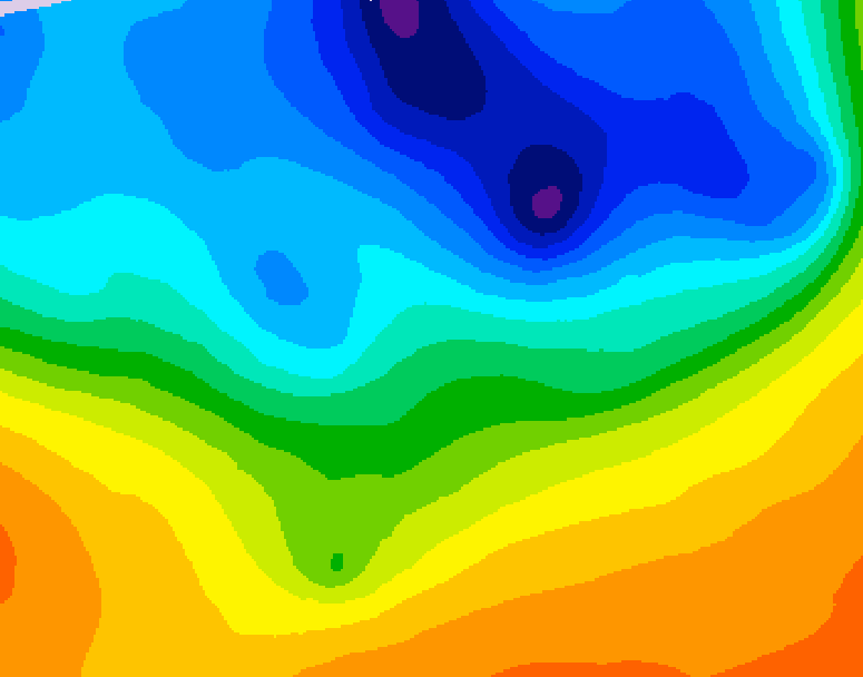 GDPS 500 millibar geopotential height 168 hour forecast chart for Canada based on 2026/10/06 1200Z data
