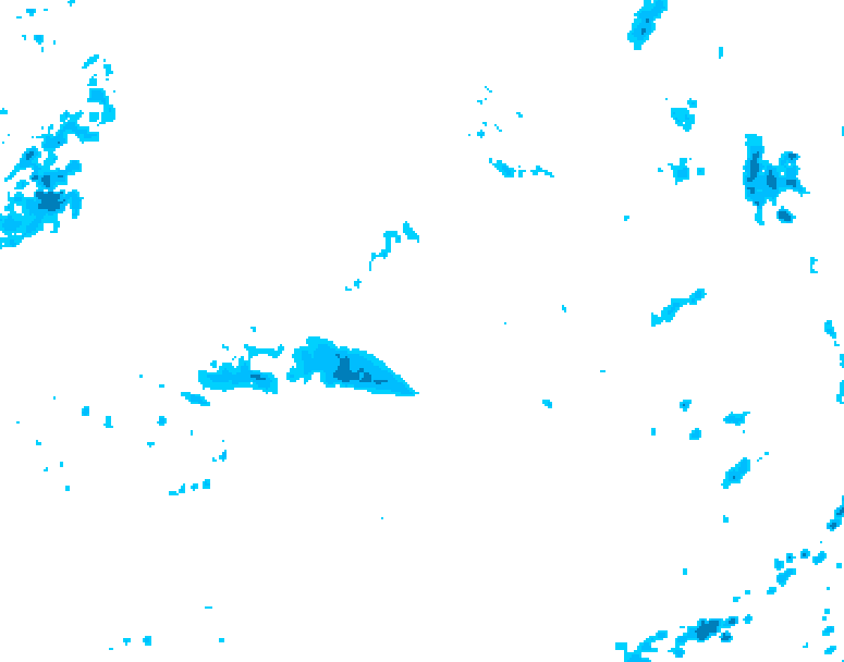GDPS precipitation 108 hour forecast chart for Canada based on 2026/10/06 0000Z data