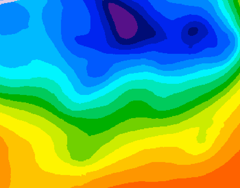 GDPS 500 millibar geopotential height 156 hour forecast chart for Canada based on 2026/10/07 0000Z data