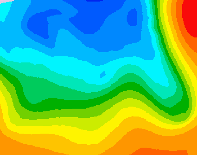 GDPS 500 millibar geopotential height 228 hour forecast chart for Canada based on 2026/10/10 0000Z data