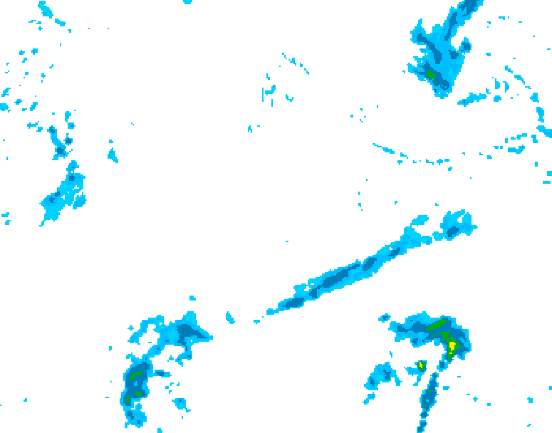 GDPS precipitation 024 hour forecast chart for Canada based on 2026/10/11 0000Z data