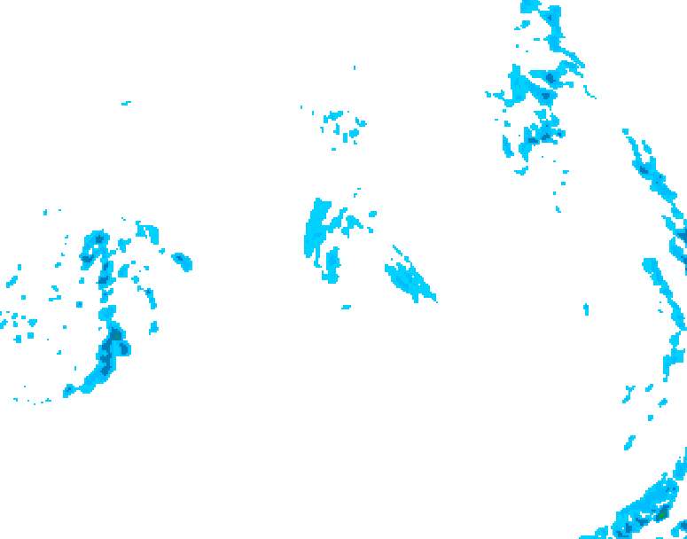 GDPS precipitation 198 hour forecast chart for Canada based on 2026/10/11 0000Z data