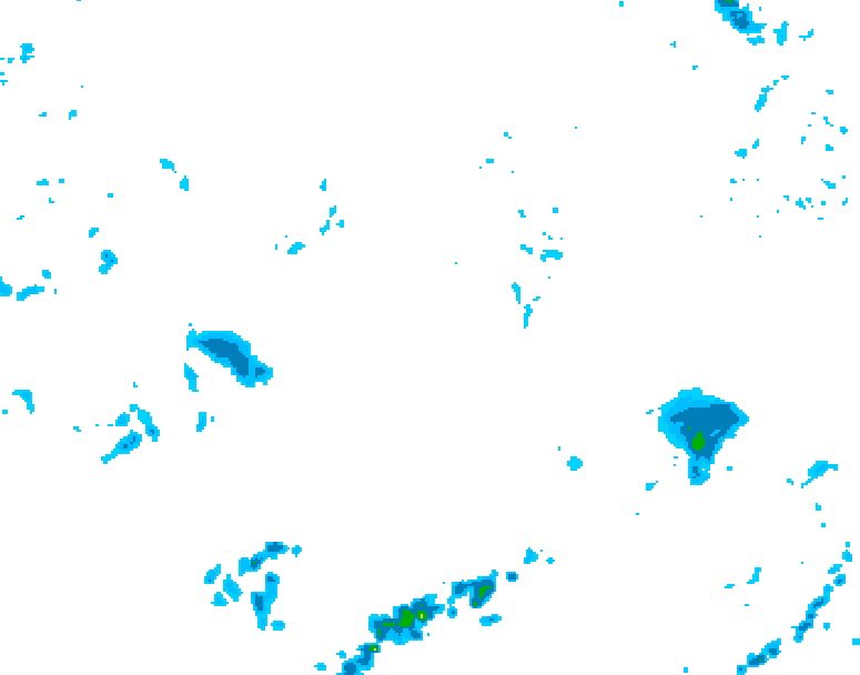 GDPS precipitation 072 hour forecast chart for Canada based on 2026/10/11 1200Z data