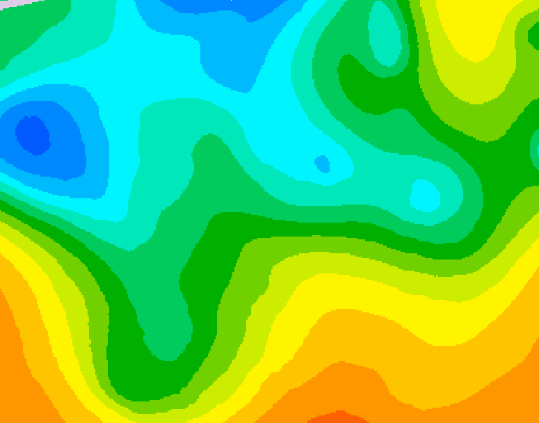 GDPS 500 millibar geopotential height 228 hour forecast chart for Canada based on 2026/10/12 0000Z data