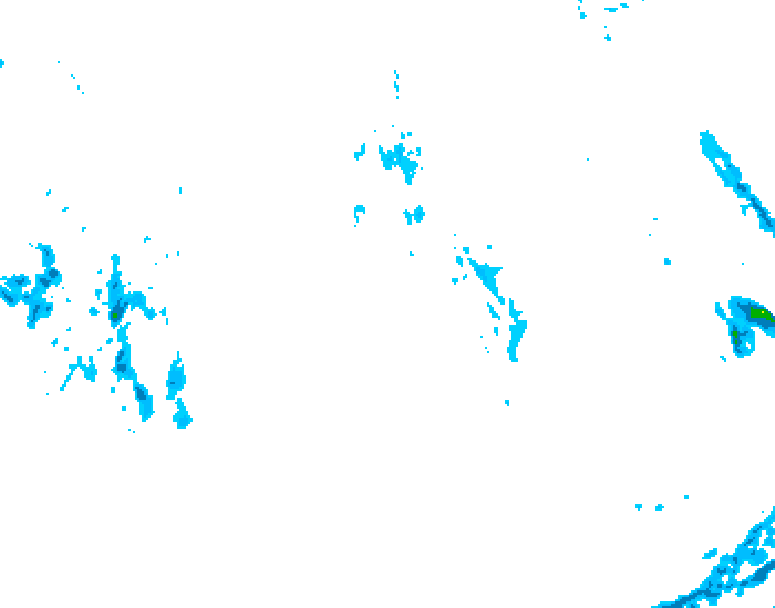GDPS precipitation 168 hour forecast chart for Canada based on 2026/10/12 1200Z data
