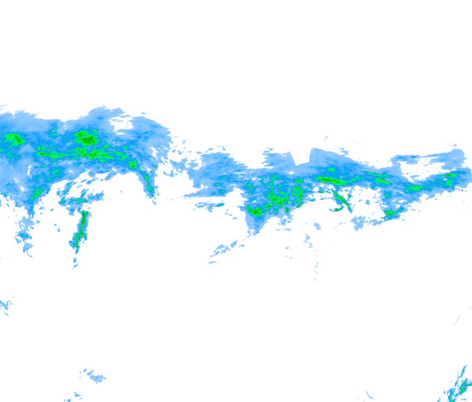 Weather radar data valid at 2026/10/12 11:36 UTC