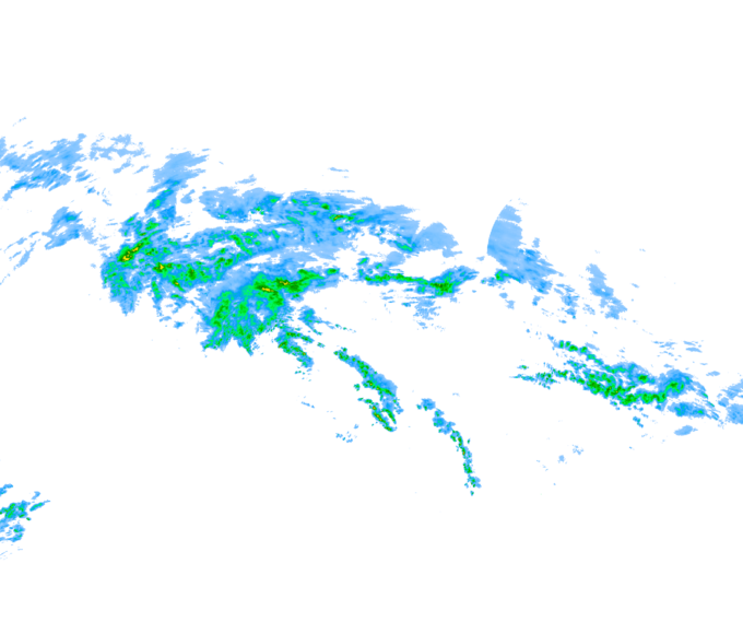 Weather radar data valid at 2026/10/12 23:24 UTC