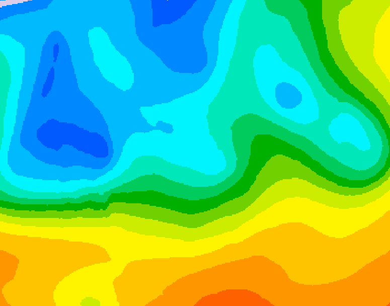 GDPS 500 millibar geopotential height 228 hour forecast chart for Canada based on 2026/10/13 0000Z data