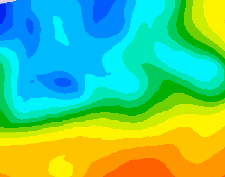 GDPS 500 millibar geopotential height 240 hour forecast chart for Canada based on 2026/10/13 0000Z data