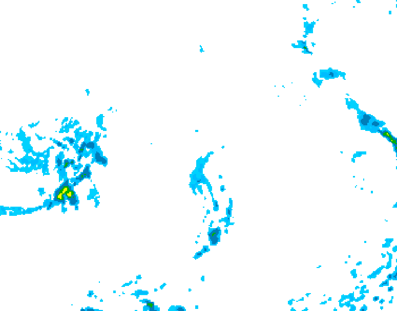 GDPS precipitation 216 hour forecast chart for Canada based on 2026/10/13 0000Z data